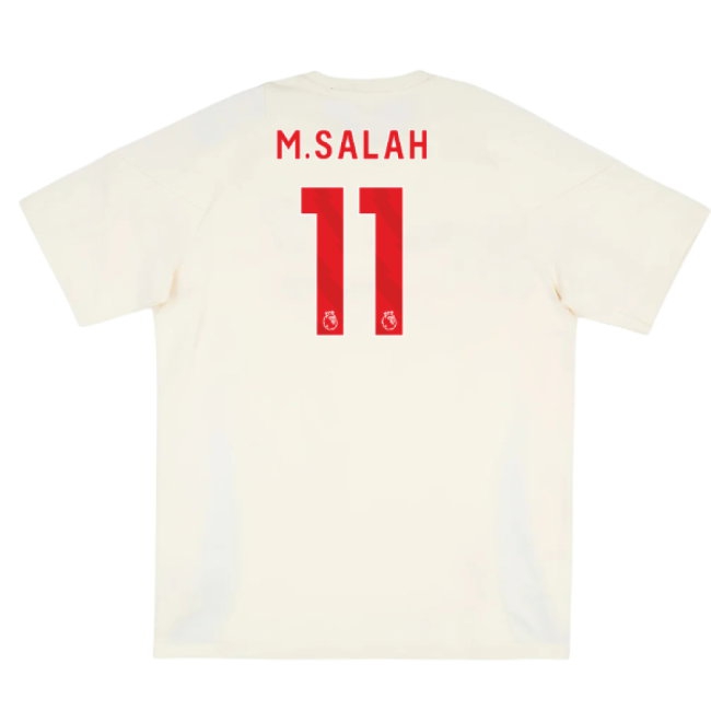 2025-2026 Liverpool Training Tee (White) (M.Salah 11) — Buy Now