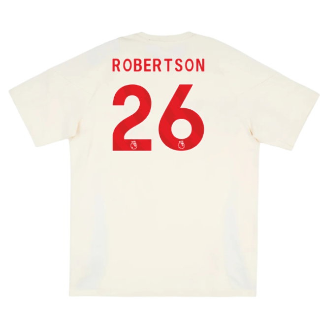 2025-2026 Liverpool Training Tee (White) (Robertson 26) — Buy Now
