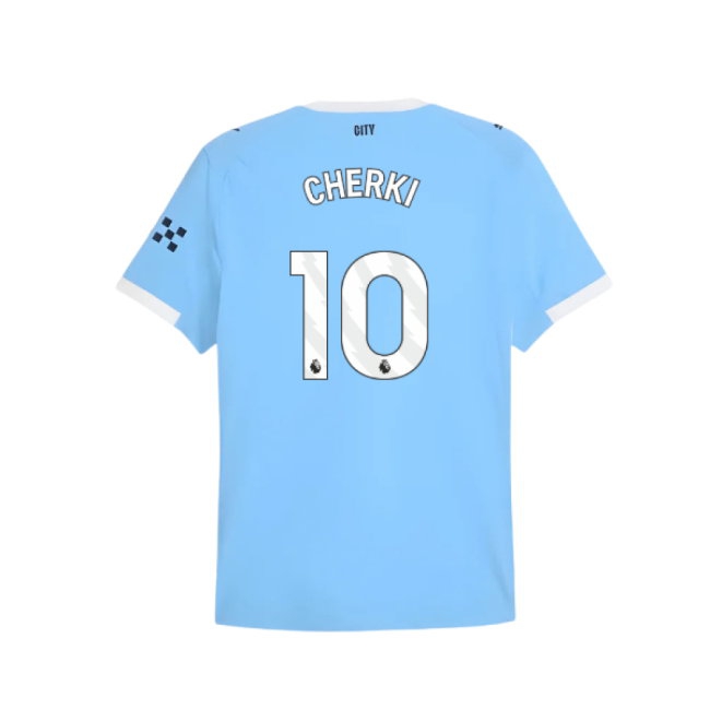 2025-2026 Man City Player Version Home Shirt (Cherki 10) — Buy Now