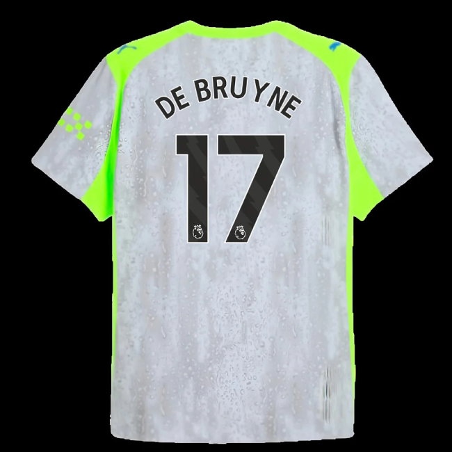 2025-2026 Man City Player Version Third Shirt (De Bruyne 17) — Buy Online
