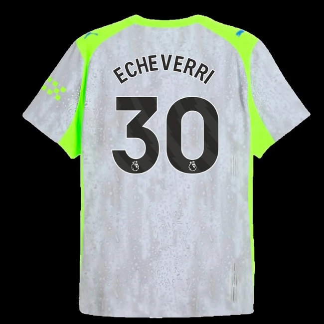 2025-2026 Man City Player Version Third Shirt (Echeverri 30) — Shop Online