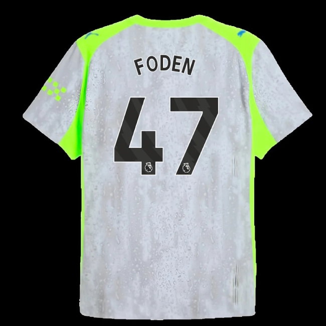 2025-2026 Man City Player Version Third Shirt (Foden 47) — Shop Online
