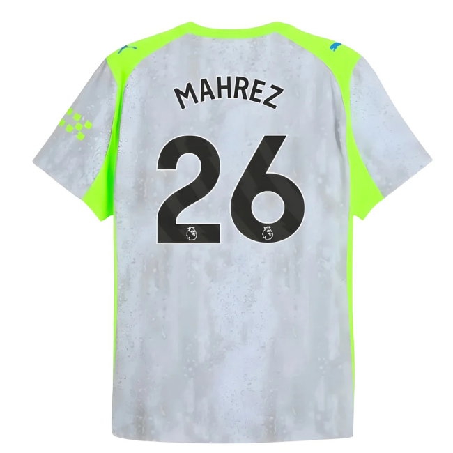 2025-2026 Man City Player Version Third Shirt (Mahrez 26) — Buy Now