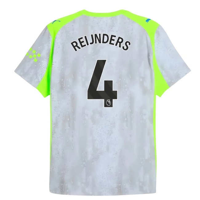 2025-2026 Man City Player Version Third Shirt (Reijnders 4) — Buy Online