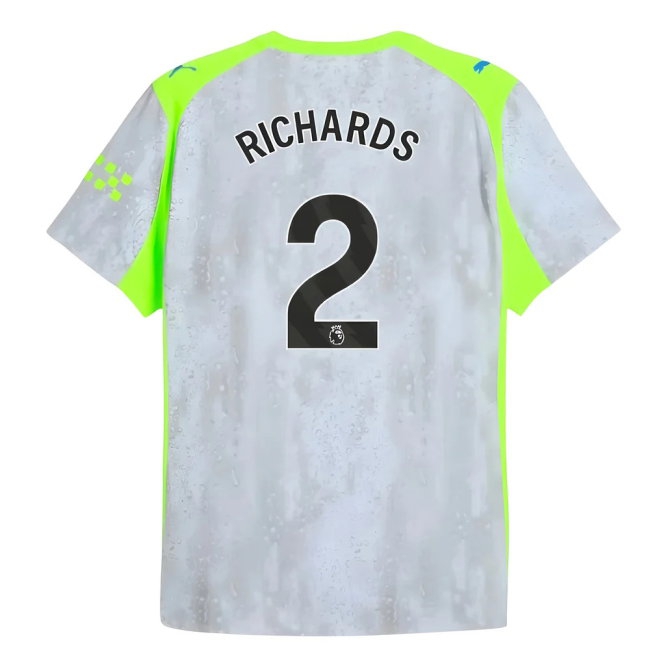 2025-2026 Man City Player Version Third Shirt (Richards 2) — Buy Now
