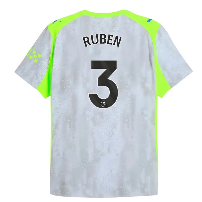 2025-2026 Man City Player Version Third Shirt (Ruben 3) — Buy Online