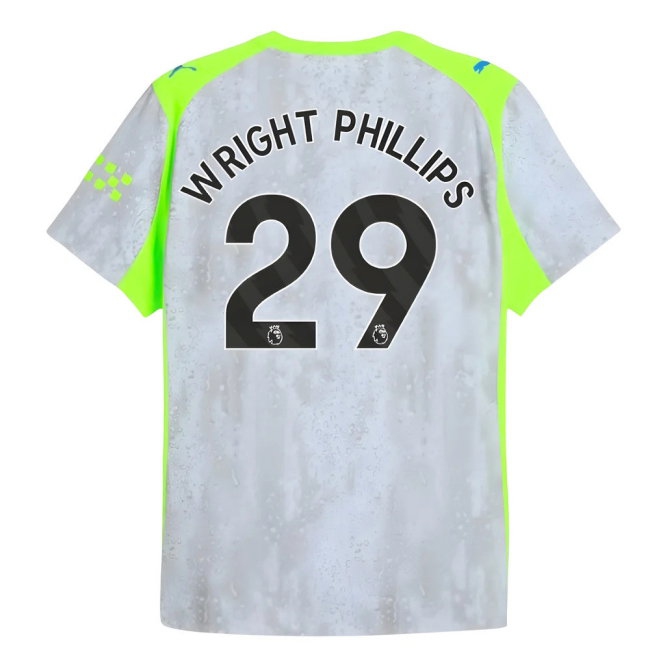 2025-2026 Man City Player Version Third Shirt (Wright Phillips 29) — Shop Now
