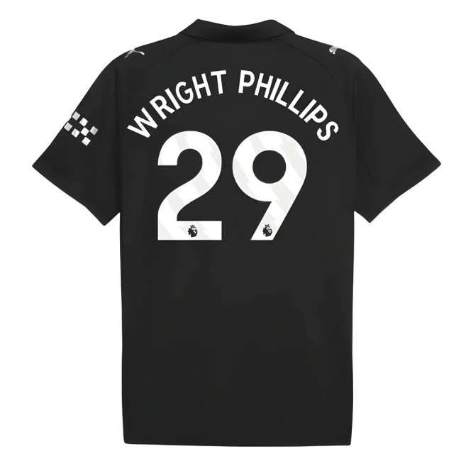 2025-2026 Man City Away Shirt (Wright Phillips 29) — Shop Online