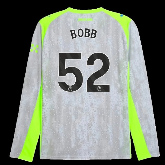 2025-2026 Man City Long Sleeve Third Shirt (Bobb 52) — Buy Now