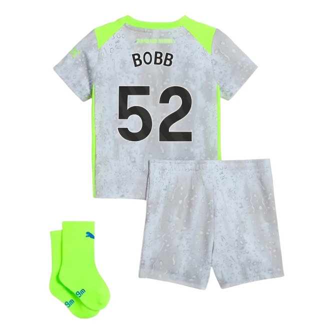 2025-2026 Man City Third Baby Kit (Bobb 52) — Shop Now