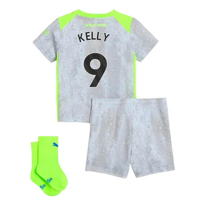 2025-2026 Man City Third Baby Kit (Kelly 9) — Buy Now