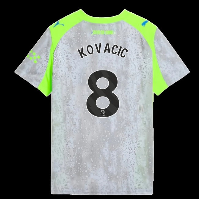 2025-2026 Man City Third Shirt (Kids) (Kovacic 8) — Buy Online