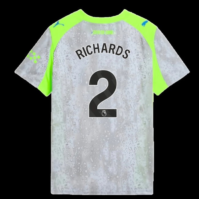 2025-2026 Man City Third Shirt (Kids) (Richards 2) — Shop Online