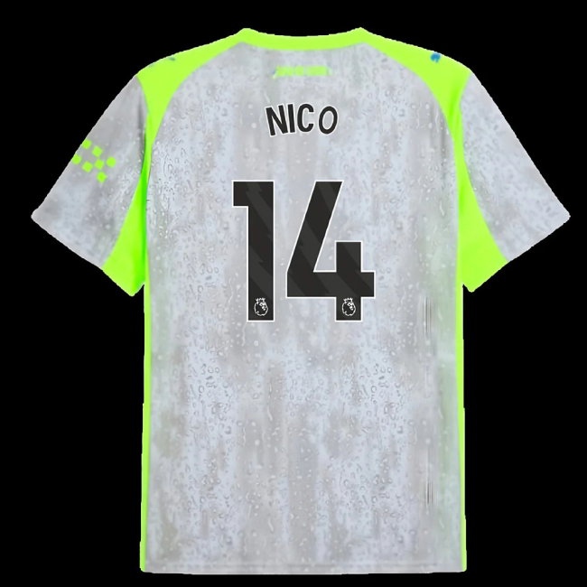 2025-2026 Man City Third Shirt (Nico 14) — Shop Now