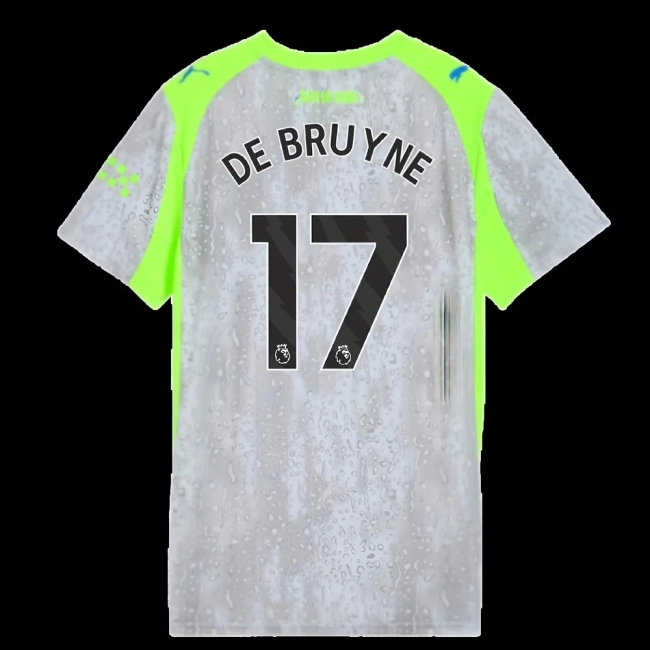 2025-2026 Man City Third Shirt (Womens) (De Bruyne 17) — Shop Now