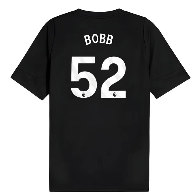 2025-2026 Man City Training Jersey (Black) (Bobb 52) — Buy Online