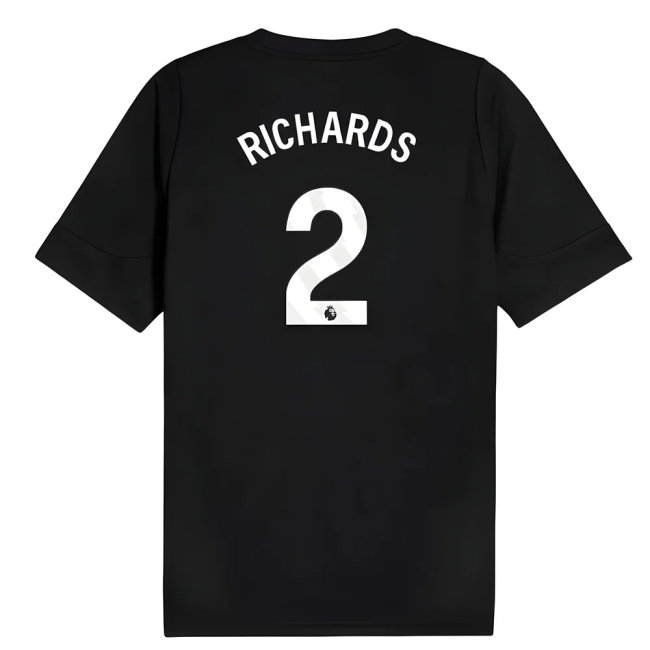 2025-2026 Man City Training Jersey (Black) (Richards 2) — Shop Online
