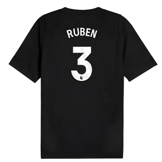 2025-2026 Man City Training Jersey (Black) (Ruben 3) — Shop Online