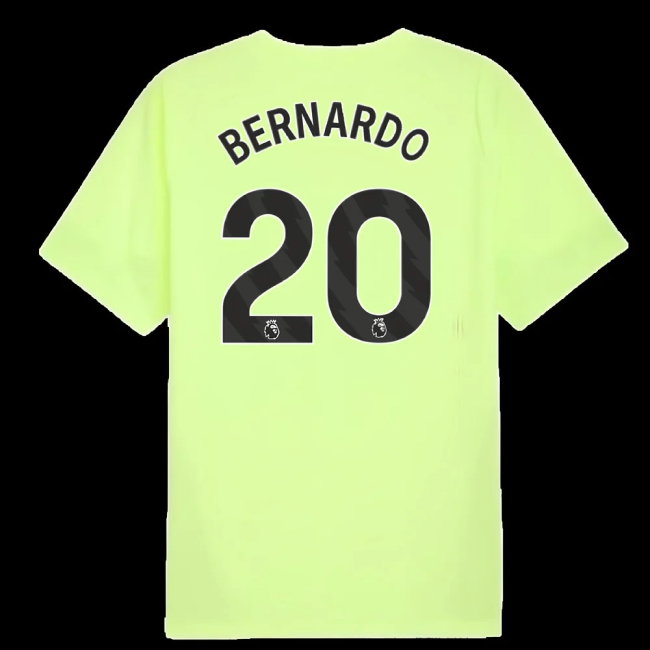 2025-2026 Man City Training Jersey (Fizzy Apple) (Bernardo 20) — Shop Online