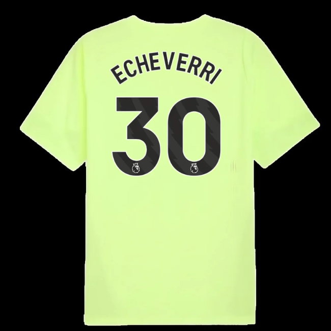 2025-2026 Man City Training Jersey (Fizzy Apple) (Echeverri 30) — Shop Now