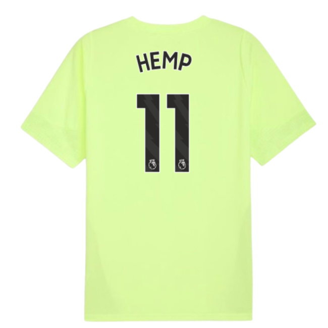 2025-2026 Man City Training Jersey (Fizzy Apple) (Hemp 11) — Shop Now