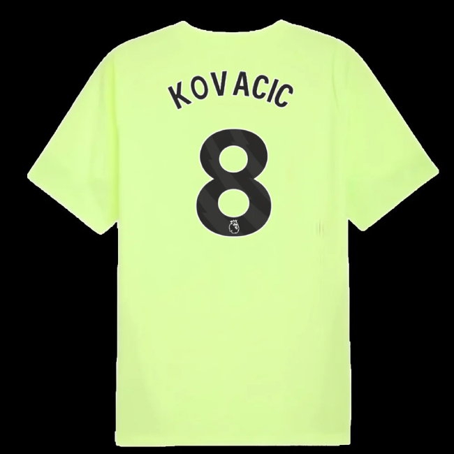 2025-2026 Man City Training Jersey (Fizzy Apple) (Kovacic 8) — Buy Now