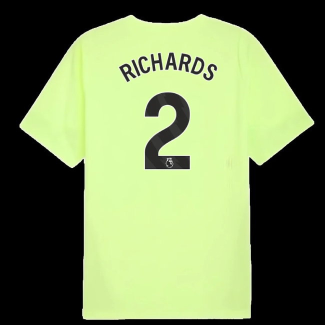 2025-2026 Man City Training Jersey (Fizzy Apple) (Richards 2) — Buy Online