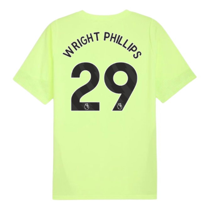 2025-2026 Man City Training Jersey (Fizzy Apple) (Wright Phillips 29) — Buy Online
