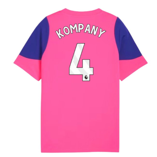 2025-2026 Man City Training Jersey (Fluro Pink) - Kids (Kompany 4) — Shop Now