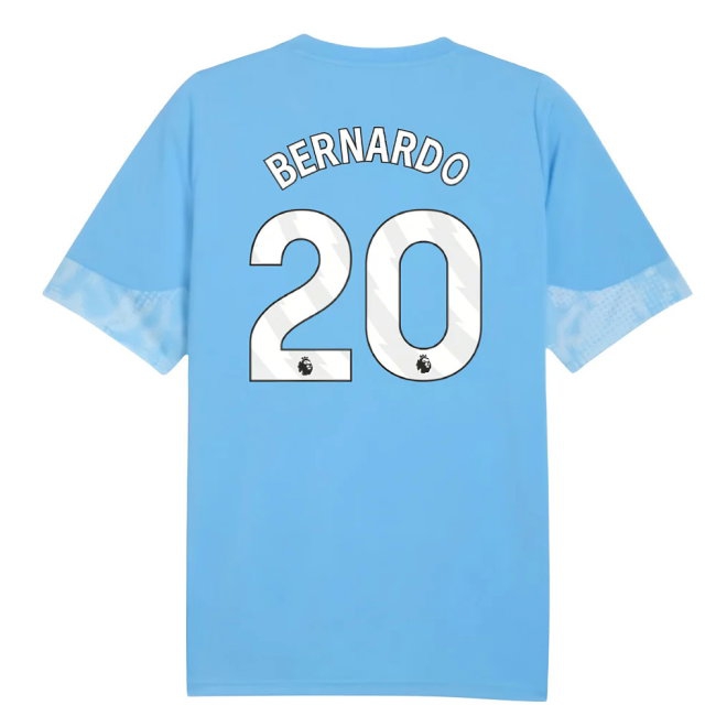 2025-2026 Man City Training Jersey (Light Blue) (Bernardo 20) — Buy Now