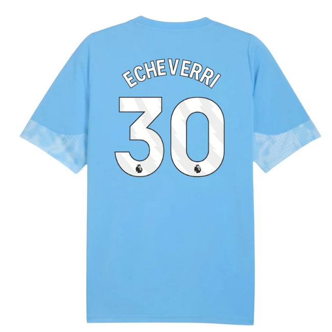 2025-2026 Man City Training Jersey (Light Blue) (Echeverri 30) — Shop Online