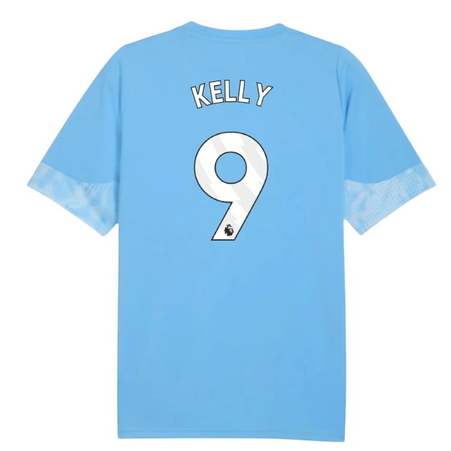 2025-2026 Man City Training Jersey (Light Blue) (Kelly 9) — Buy Online