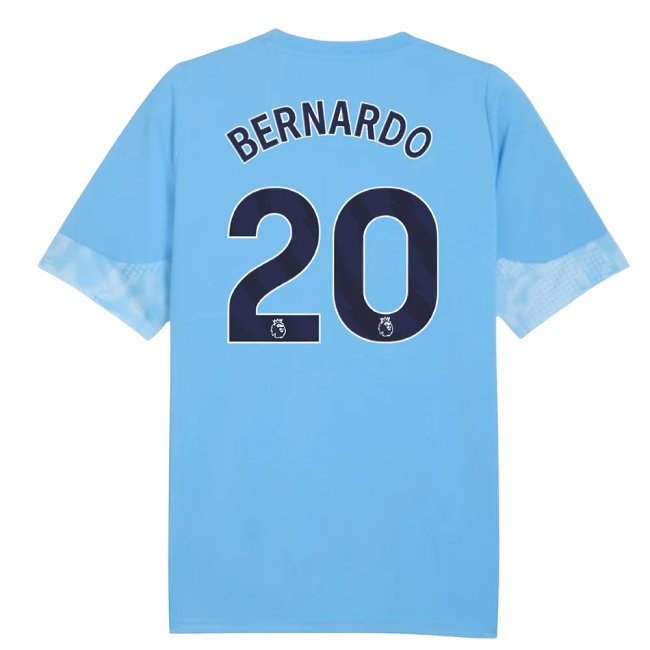 2025-2026 Man City Training Jersey (Light Blue) - Kids (Bernardo 20) — Buy Now