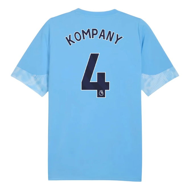 2025-2026 Man City Training Jersey (Light Blue) - Kids (Kompany 4) — Shop Online