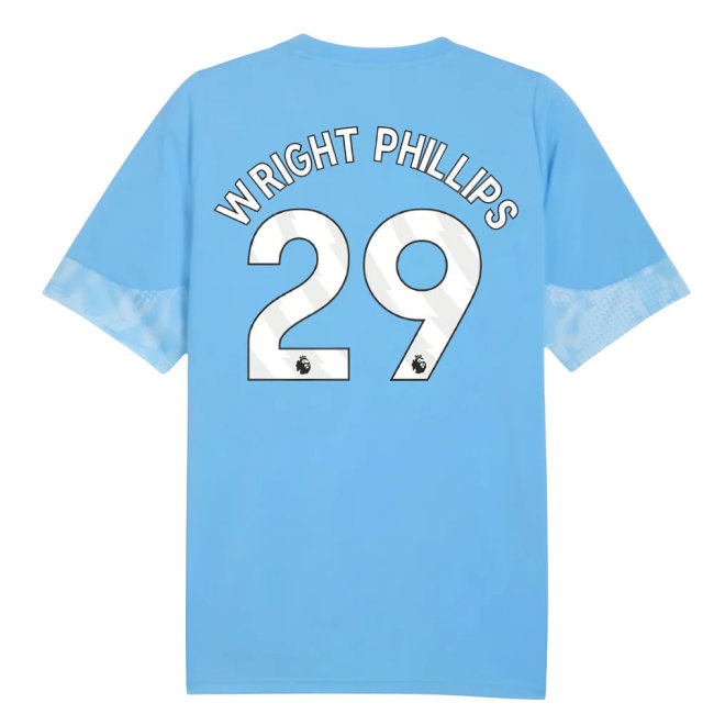 2025-2026 Man City Training Jersey (Light Blue) (Wright Phillips 29) — Shop Now
