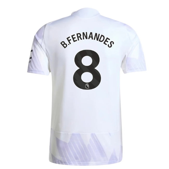 2025-2026 Man Utd Player Version Away Shirt (B.Fernandes 8) — Shop Online
