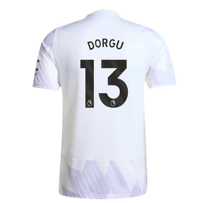 2025-2026 Man Utd Player Version Away Shirt (Dorgu 13) — Buy Online