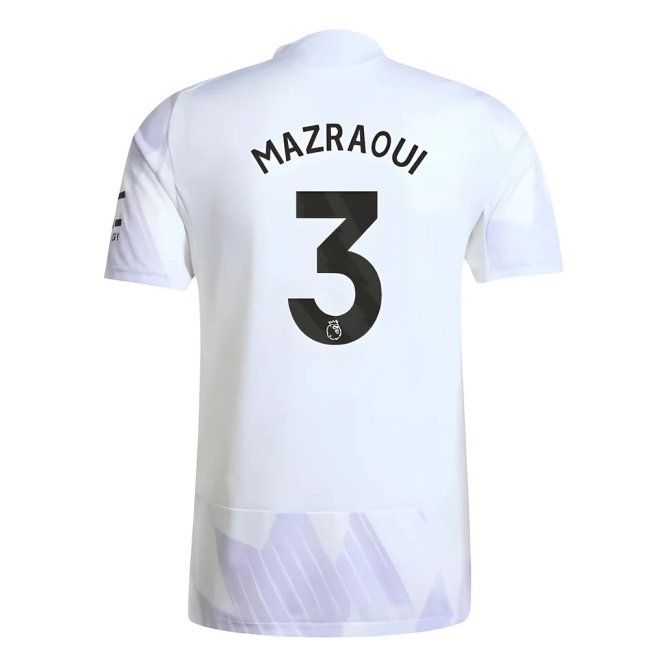 2025-2026 Man Utd Player Version Away Shirt (Mazraoui 3) — Shop Now