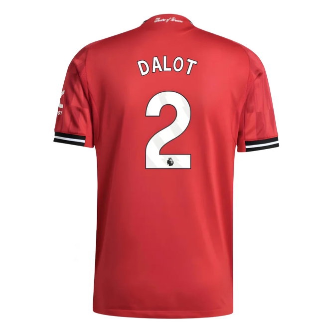 2025-2026 Man Utd Player Version Home Shirt (Dalot 2) — Shop Now