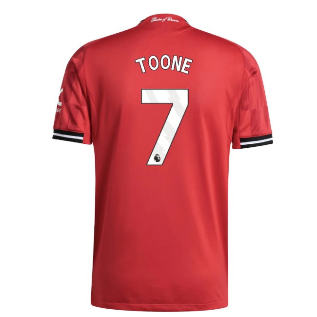 2025-2026 Man Utd Player Version Home Shirt (Toone 7) — Buy Online