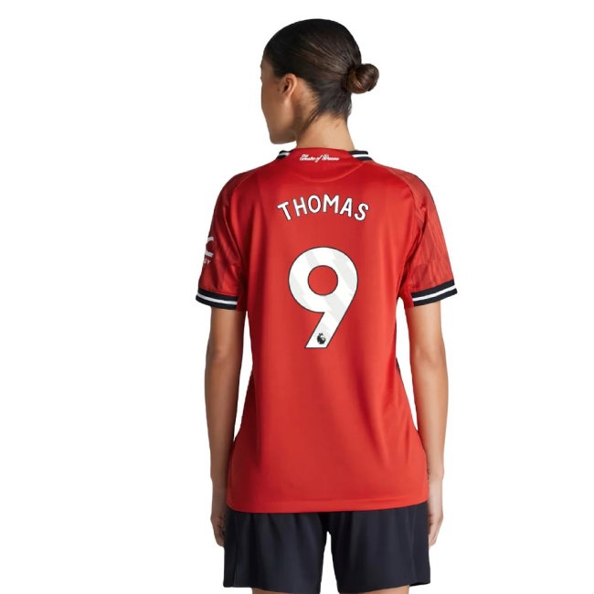 2025-2026 Man Utd Player Version Home Shirt (Womens) (Thomas 9) — Buy Now