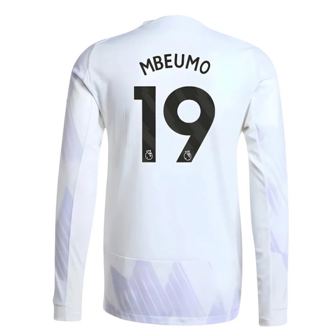 2025-2026 Man Utd Player Version Long Sleeve Away Shirt (Mbeumo 19) — Buy Now
