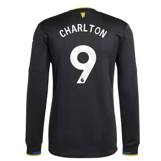 2025-2026 Man Utd Player Version Long Sleeve Third Shirt (Charlton 9) — Shop Now