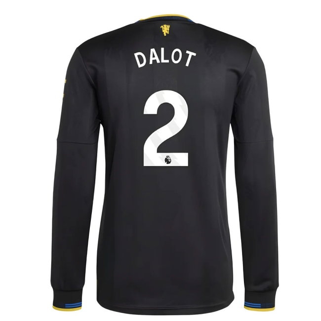 2025-2026 Man Utd Player Version Long Sleeve Third Shirt (Dalot 2) — Buy Online