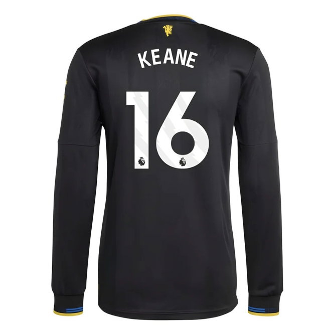 2025-2026 Man Utd Player Version Long Sleeve Third Shirt (Keane 16) — Buy Now