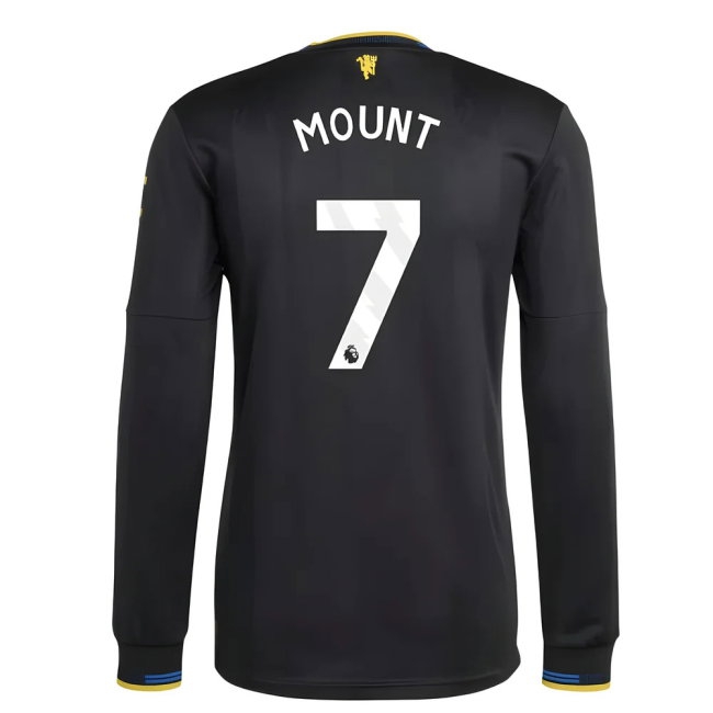 2025-2026 Man Utd Player Version Long Sleeve Third Shirt (Mount 7) — Buy Now