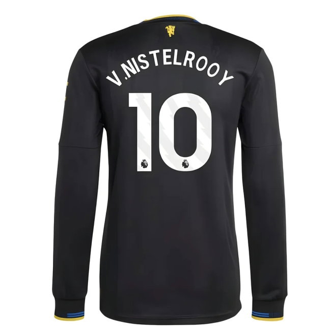 2025-2026 Man Utd Player Version Long Sleeve Third Shirt (V.Nistelrooy 10) — Shop Now