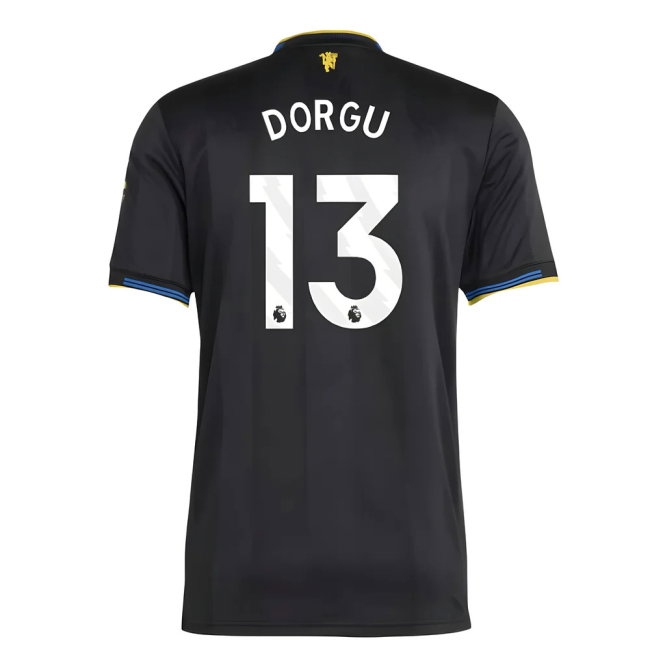 2025-2026 Man Utd Player Version Third Shirt (Dorgu 13) — Shop Now