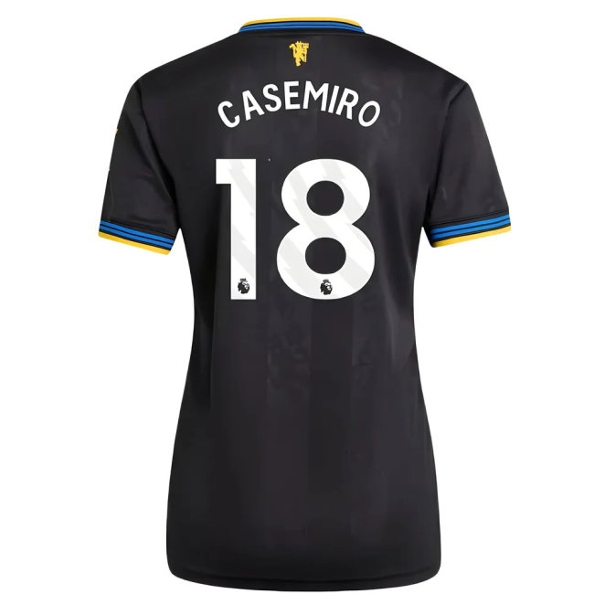 2025-2026 Man Utd Player Version Third Shirt (Womens) (Casemiro 18) — Buy Now