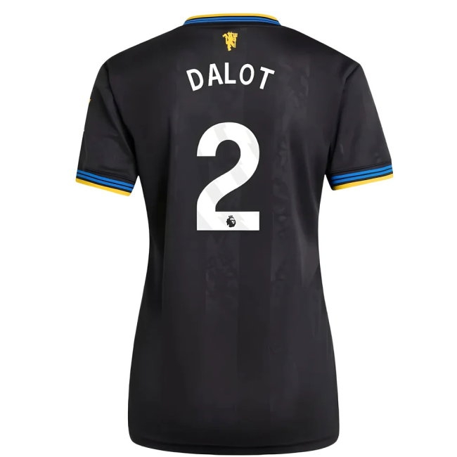 2025-2026 Man Utd Player Version Third Shirt (Womens) (Dalot 2) — Buy Now